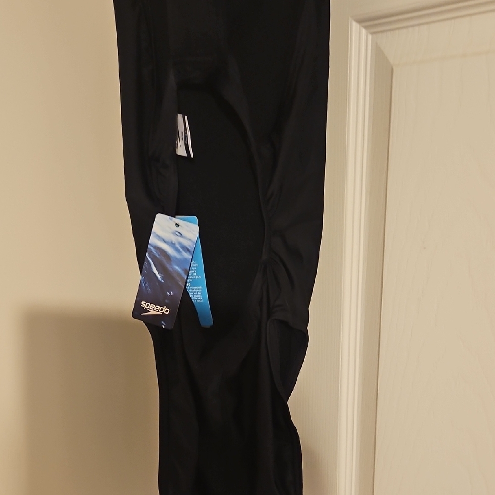 Speedo Black Competitive One-Piece Swimsuit